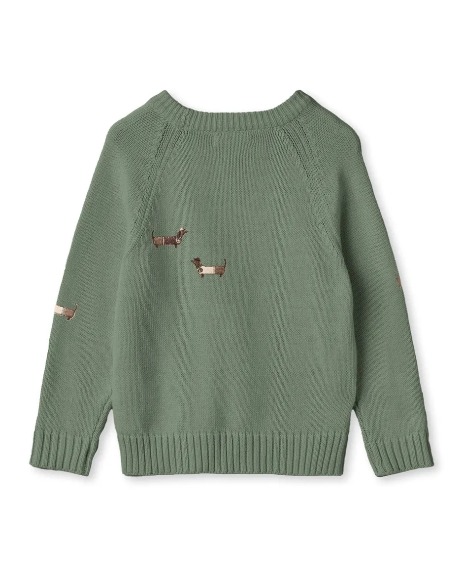 Fliink Mahdi Dog Pullover, , 95 cm*Børn Strik & Sweatshirts