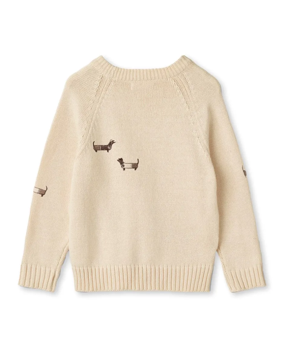 Fliink Mahdi Dog Pullover, , 85 cm*Børn Strik & Sweatshirts
