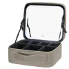 Essential Makeuptaske Med LED Spejl*Dame Toilettasker|Toilet- & Makeuptasker