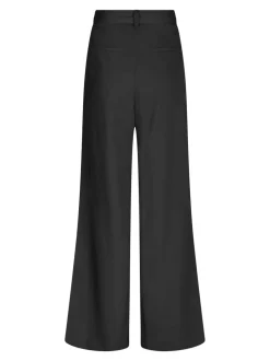 Neo Noir Malba Poplin Bukser, , 42 Black