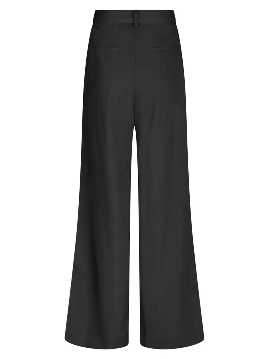Neo Noir Malba Poplin Bukser, , 42 Black