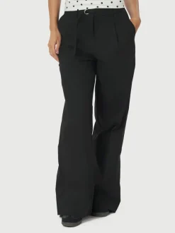 Neo Noir Malba Poplin Bukser, , 42 Black