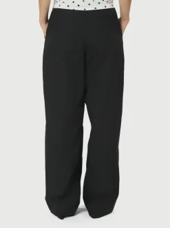 Neo Noir Malba Poplin Bukser, , 42 Black