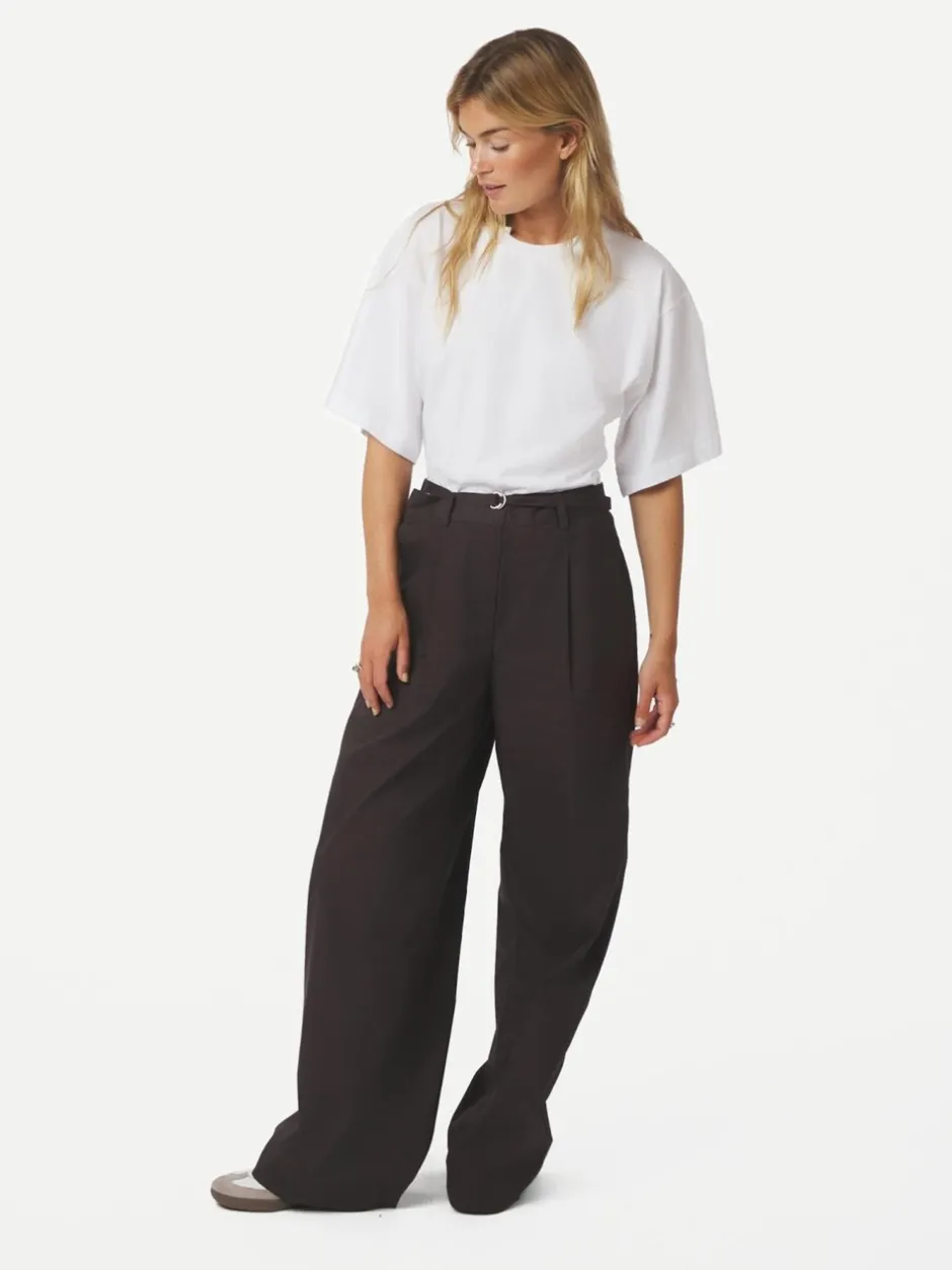Neo Noir Malba Poplin Bukser, , 36*Dame Bukser & Leggings
