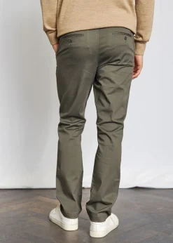 New Bruun & Stengade Malik Regular Fit Chinos, , W36/L32 Army
