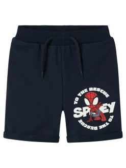 Name It Mani Spider Sweat Shorts, , 92 cm*Børn Nederdele & Shorts
