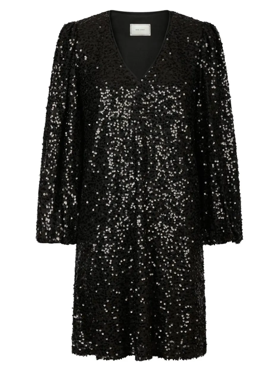 Online Neo Noir Manni Sequins Kjole, , 36 Black