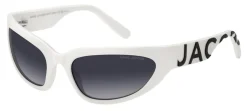 New Marc Jacobs Marc 738/S Solbriller, White/Black