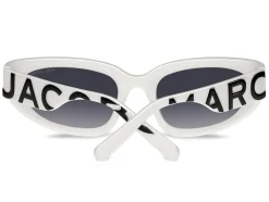 New Marc Jacobs Marc 738/S Solbriller, White/Black