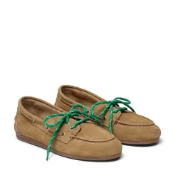 New Pavement Marin Lace Sejlersko, , 42 Taupe Suede/Green