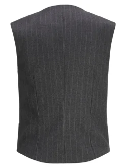 Sale JJXX Mary Brushed Vest, , XXS Dark Grey Melange