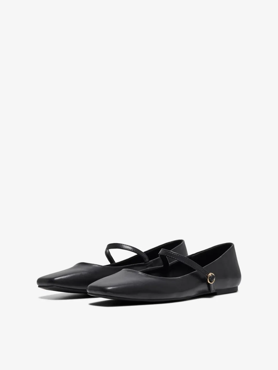 Outlet ONLY Mary Jane Ballerinasko, , 38 Black