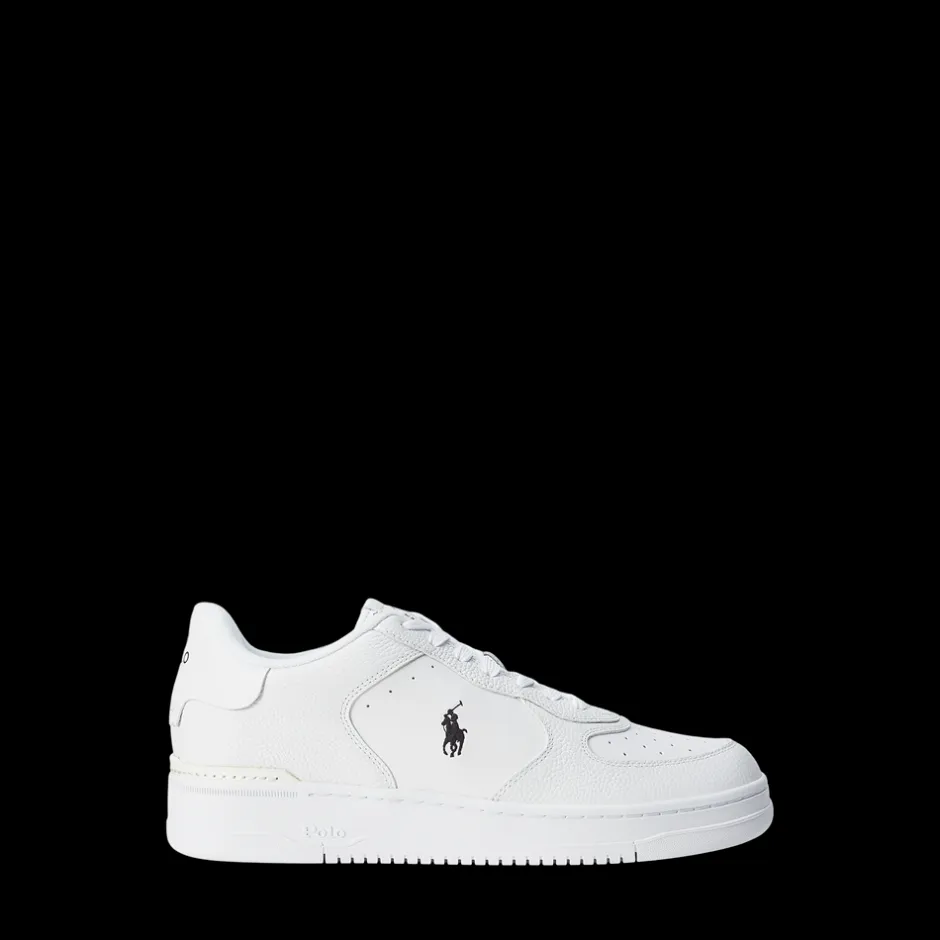Hot Ralph Lauren Masters Court Sneakers, , 42 White/White/Black