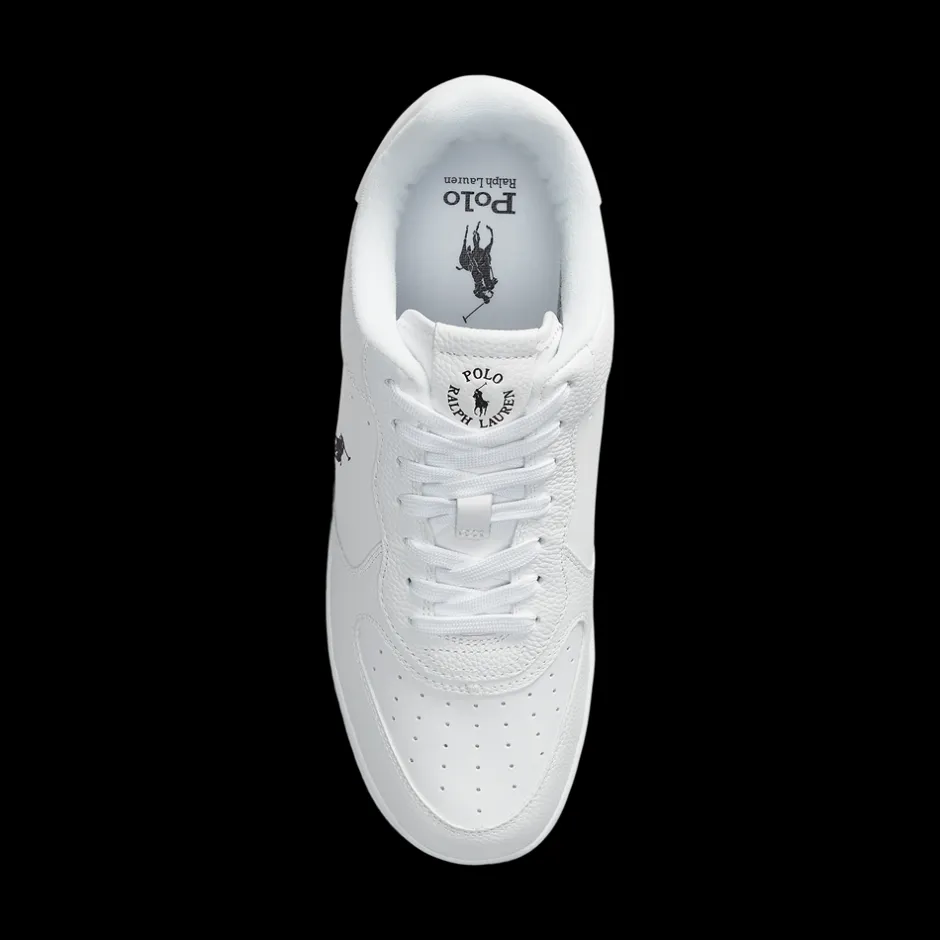 Hot Ralph Lauren Masters Court Sneakers, , 42 White/White/Black