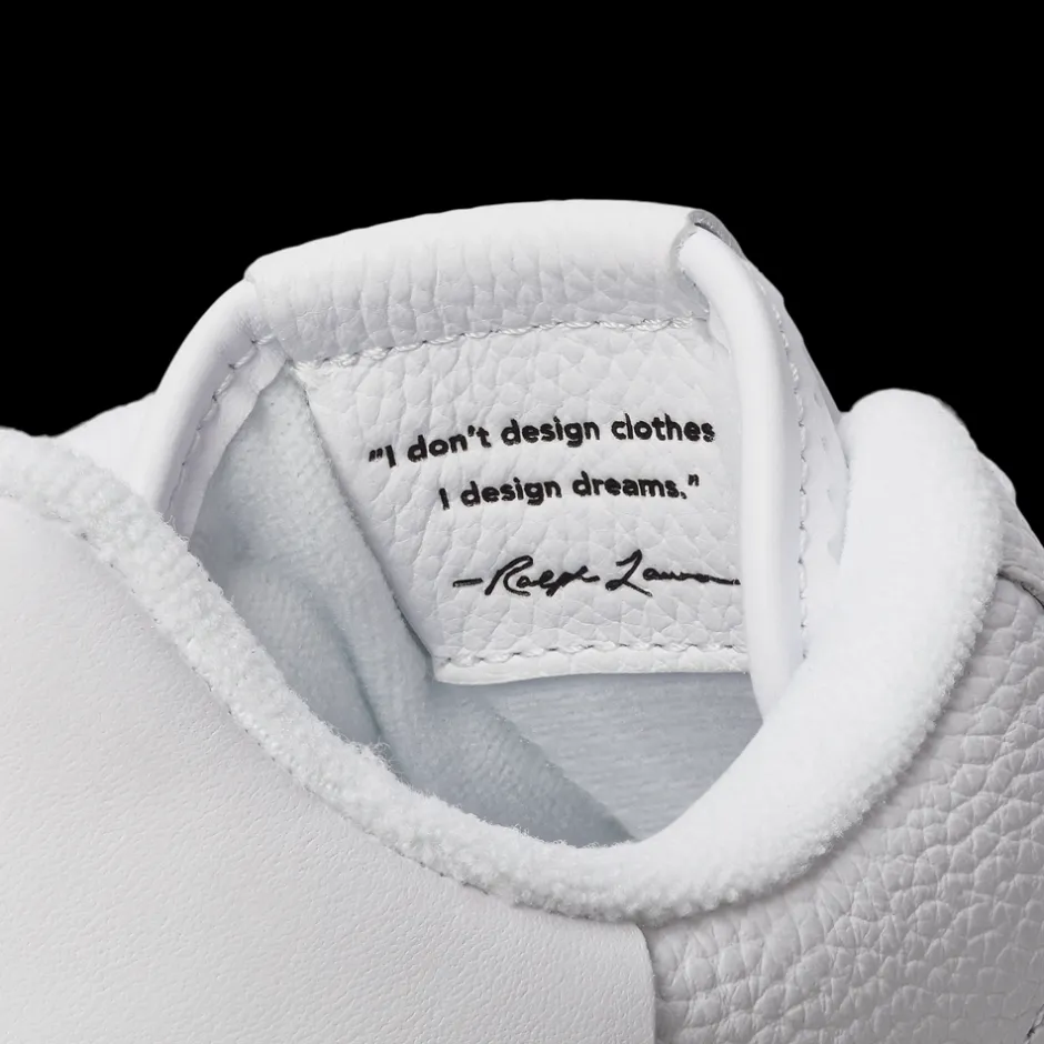 Hot Ralph Lauren Masters Court Sneakers, , 42 White/White/Black