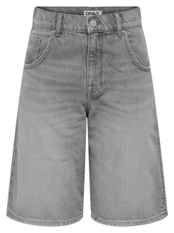 Sale ONLY Mate Reg Baggy Long Shorts, , S Medium Grey Denim