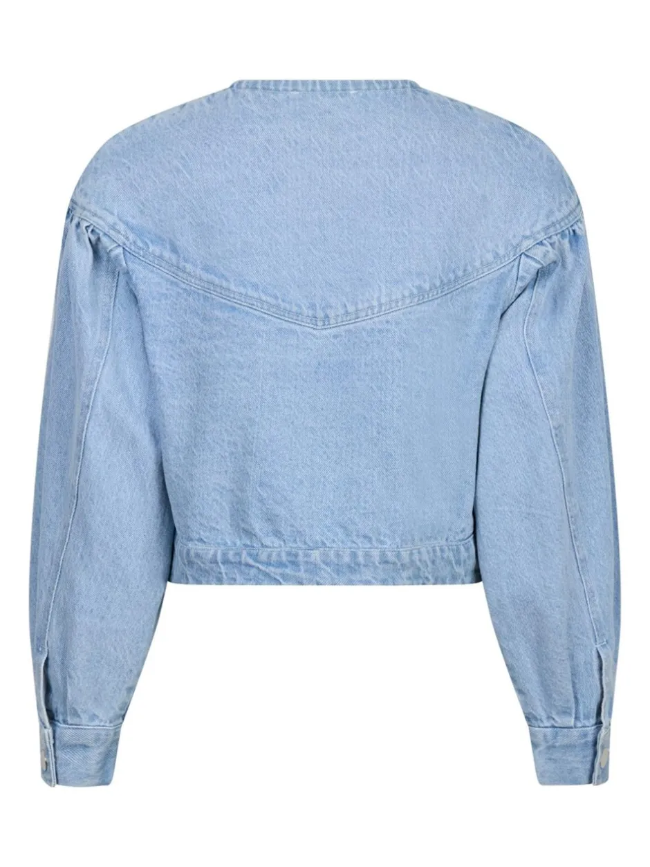 Best Neo Noir Mavis Denim Jakke, , 42 Light Blue