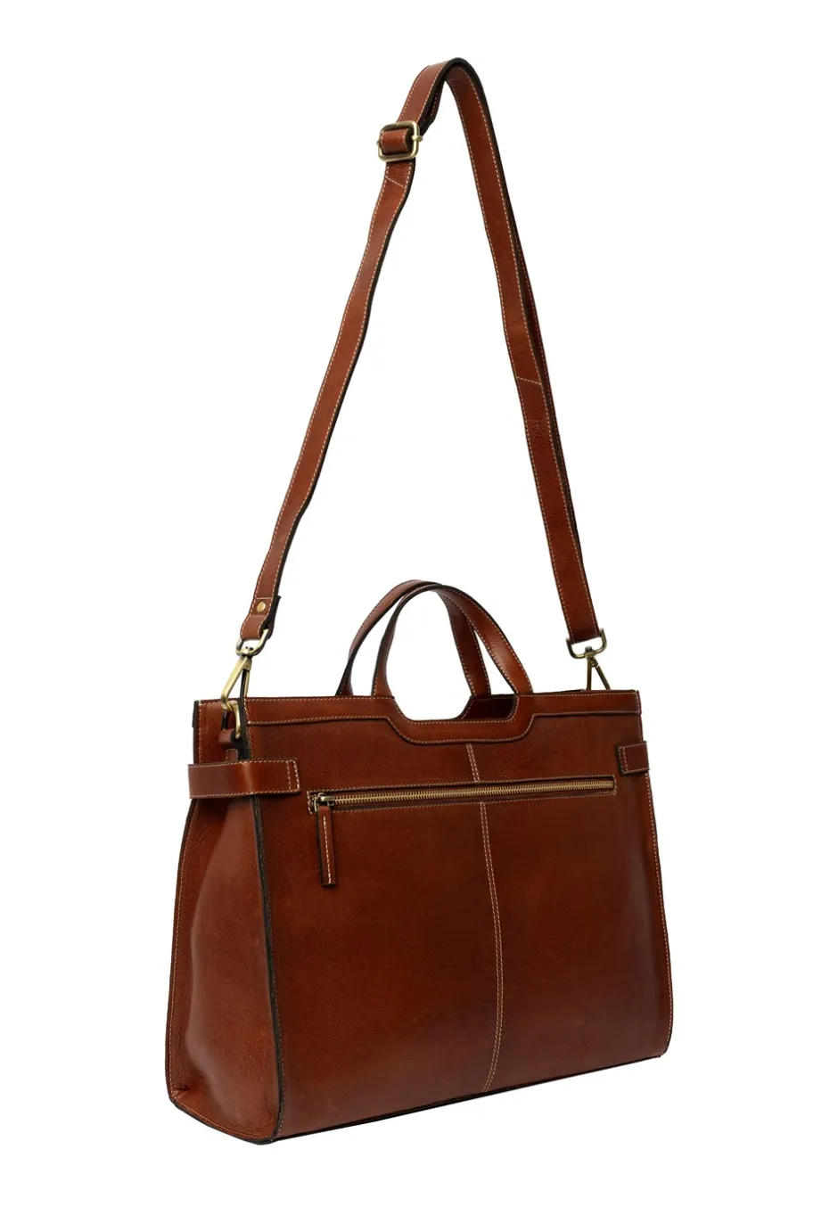 Outlet Re:Designed May Big Arbejdstaske, Cognac