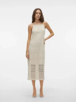 Best Vero Moda Maya Singlet Kjole, , XL Birch