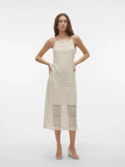 Best Vero Moda Maya Singlet Kjole, , XL Birch