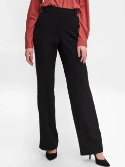 Best Vero Moda Maya Straight Bukser, , L/L32 Sort