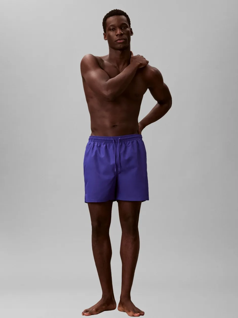 Outlet Calvin Klein Medium Drawstring Badebukser, , XXL Blue River Fog