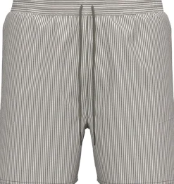 Calvin Klein Medium Drawstring Seersucker Badeshorts, , XXL* Badetøj