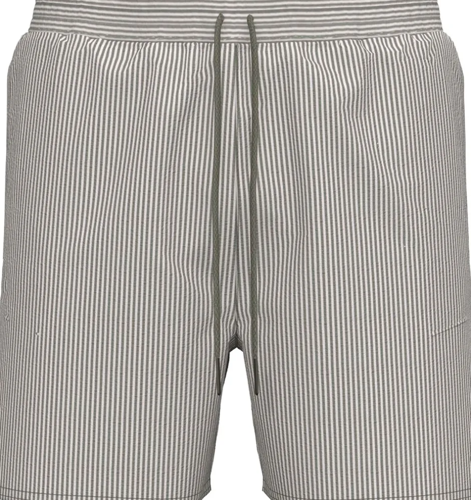 Calvin Klein Medium Drawstring Seersucker Badeshorts, , XXL* Badetøj