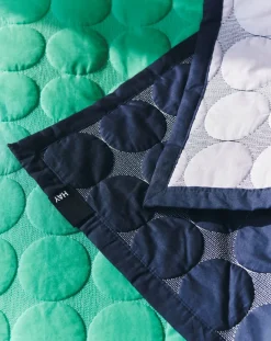 New HAY Mega Dot Sengetæppe, , 195x245 cm Midnight Blue