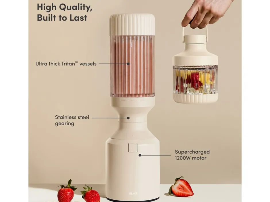 Discount Beast Mega Plus 1200 Blender, Sand