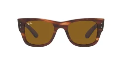 Best Ray Ban Mega Wayfarer Solbriller, Havana