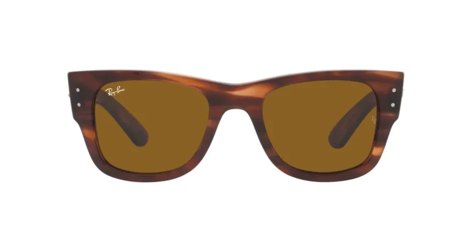 Best Ray Ban Mega Wayfarer Solbriller, Havana