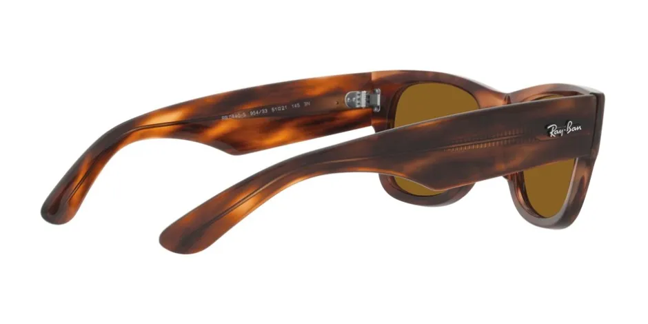 Best Ray Ban Mega Wayfarer Solbriller, Havana