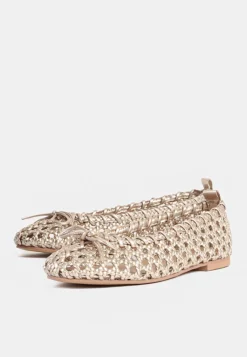 Discount Bukela Megan Ballerinasko, , 41 Gold