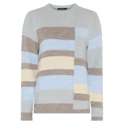Micha Melange Mix Striktrøje, , L*Dame Strik & Sweatshirts