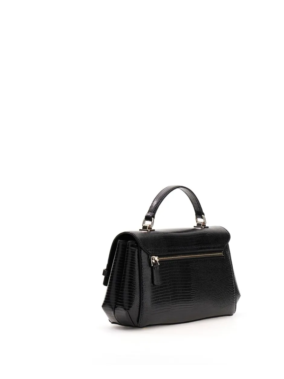 Hot Guess Melinda Top Handle håndtaske, Black