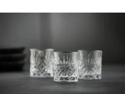 Discount Lyngby Glas Melodia 6-pak Shotglas, , 8 cl Clear