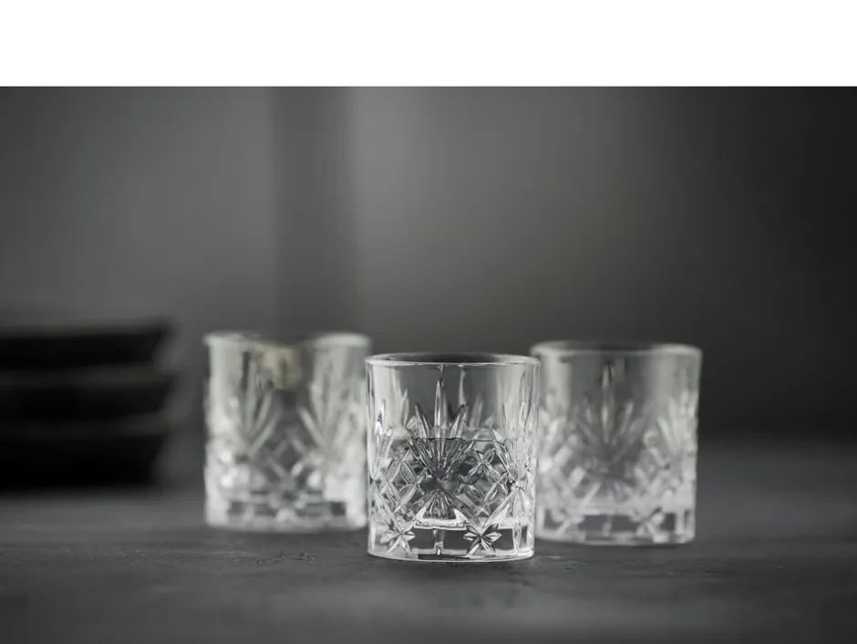 Discount Lyngby Glas Melodia 6-pak Shotglas, , 8 cl Clear