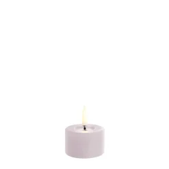 Uyuni Melted LED Bloklys, Light Lavender