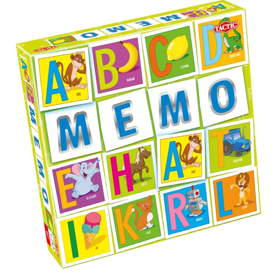 Tactic MEMO ABC Spil*Børn Spil & Puslespil