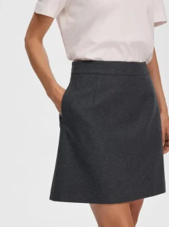 Selected Women Mercy-Ula Mini Nederdel, , 40*Dame Nederdele