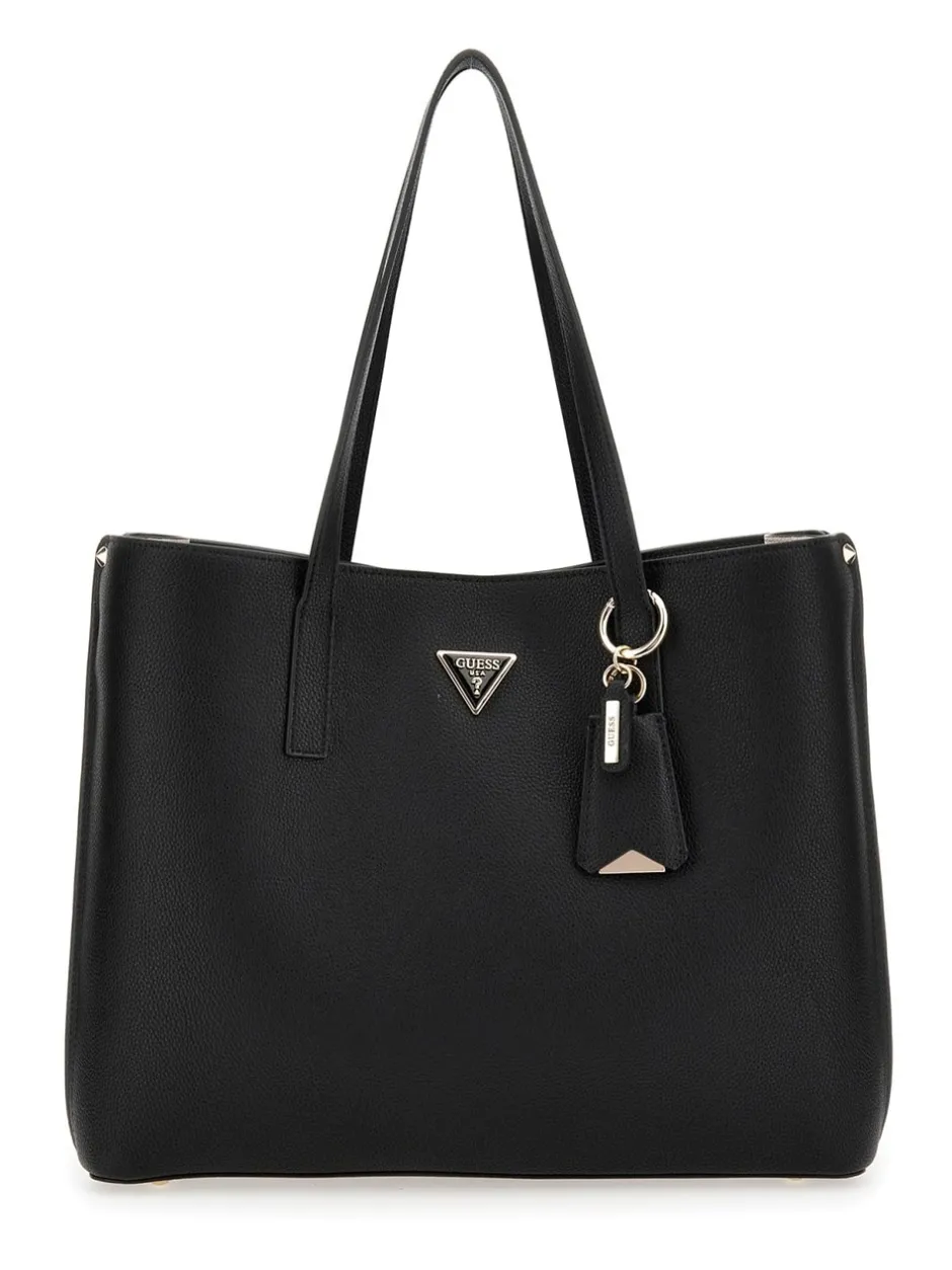 Clearance Guess Meridian II Tote Bag, Black