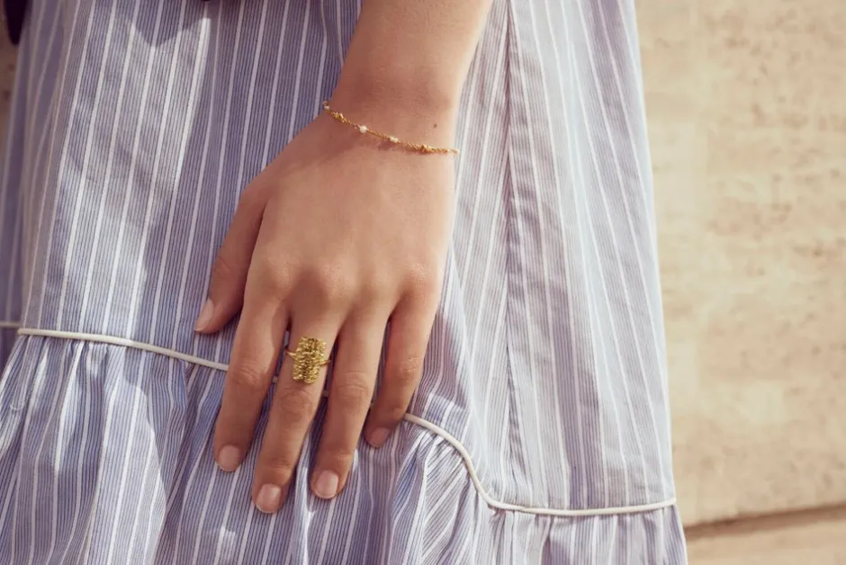Maanesten Mero Armbånd, Guld