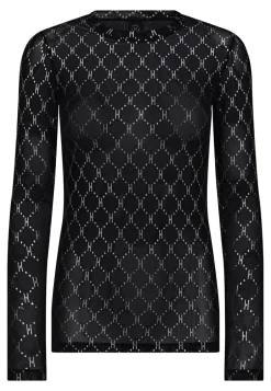Hype The Detail Mesh Bluse, , M*Dame Bluser & Skjorter