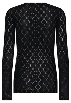 Hype The Detail Mesh Bluse, , M*Dame Bluser & Skjorter
