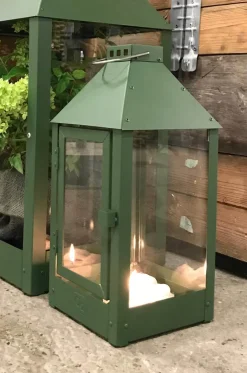 Sale A2 Living Midi Lanterne, , 19x42,5x19 cm Olivengrøn