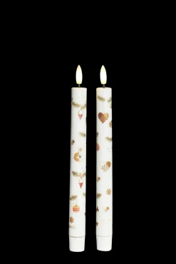 Clearance Sirius Mie Calendar 2-pak LED Kronelys