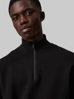 Calvin Klein Milano Stitch Q-Zip Striktrøje, , XL* Strik