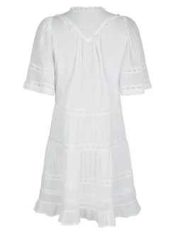 Best Neo Noir Milene S Voile Kjole, , 42 White