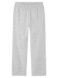Discount Name It Mille Straight Sweatpants, , 146 cm Light Grey Melange